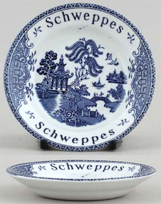 Dish Schweppes Promotional c1970s